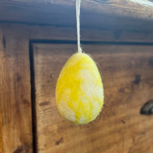 RITA Eco Felt Easter Egg Hanging Decoration