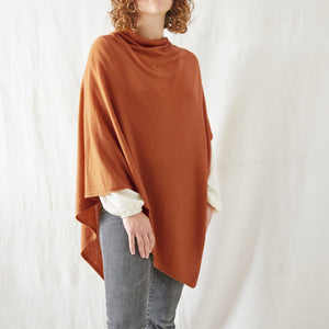 RISI Luxury Soft Fine Knit Merino Cowl Poncho