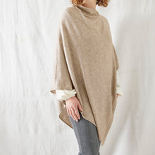 RISI Luxury Soft Fine Knit Merino Cowl Poncho