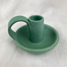 JYOTI Stoneware Hand Candlestick Holder With Plate