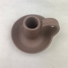 JYOTI Stoneware Hand Candlestick Holder With Plate