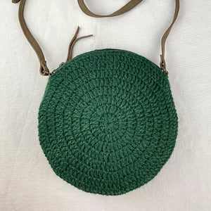 KALPA Crochet Boho Circle Cross Body Handbag