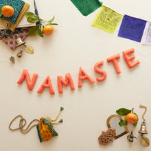 NAMASTE Letter Garland Namaste Eco Felt Decor 95cm