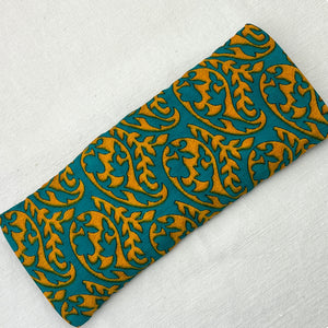 SALMEE Sari Fabric Weighted Aromatherapy Eye Pillow