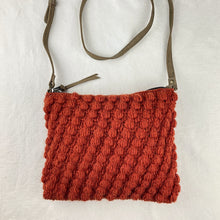 SUMAN Crochet Boho Bobble Cross Body Handbag