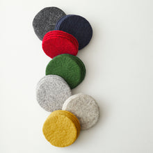 TOLA Handmade Eco Felt Coaster Vase Mat 4pc Set