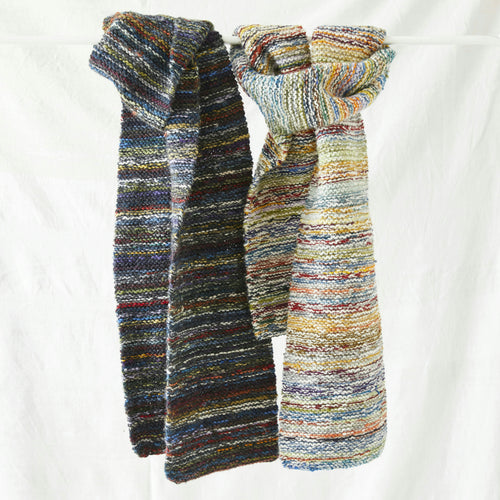 HASIT Unisex Chunky Scarf Repurposed Waste Wool