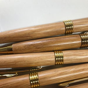 Handmade Whiskey Barrel Pen - Wooden Whiskey Barrel Writing Pen
